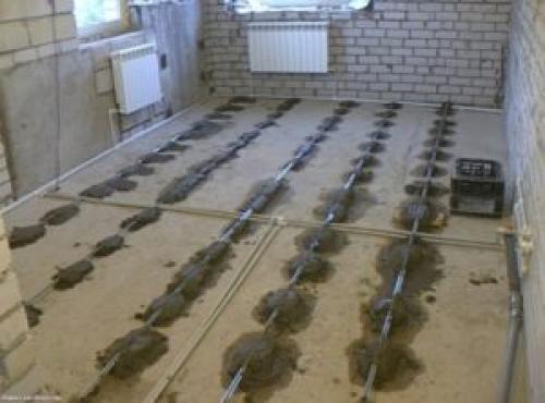 Какие материалы используются для устройства полов