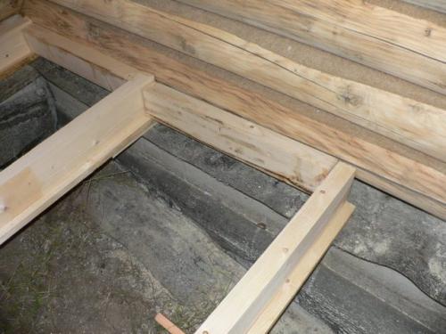 Как правильно сделать монтаж чернового пола в деревянном доме. Устройство чернового пола в деревянном доме