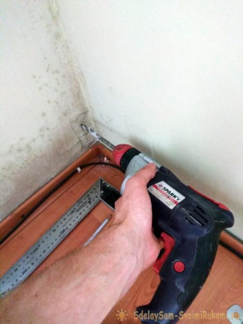 Как сделать отверстие в стене под трубу. Сверление отверстий в стене под трубы