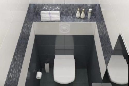 Стены в туалете дешево. Идеи дешевого и красивого дизайна туалета в квартире плиткой