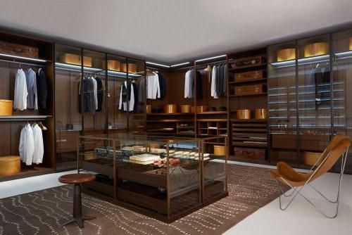 Виды гардеробных шкафов