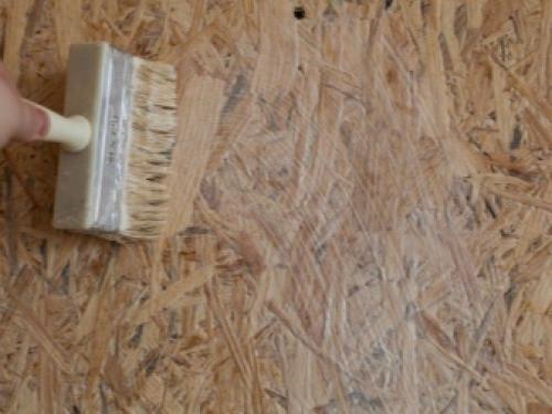 Чем покрасить ОСБ плиту снаружи и внутри помещения. Подготовка плиты под покраску 14 Чем покрасить ОСБ плиту снаружи и внутри помещения. Подготовка плиты под покраску 14