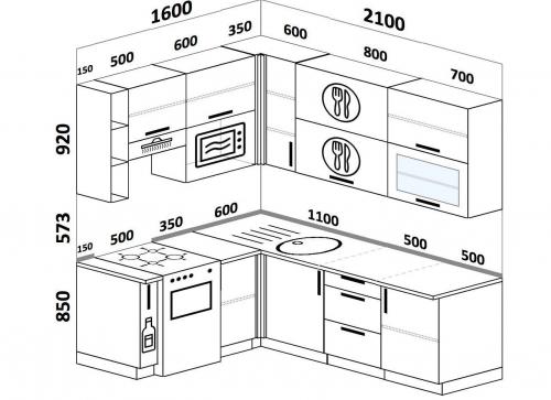 Стандартные размеры кухонных шкафов. Размеры кухонных шкафов, стандарты в зависимости от типа конструкции