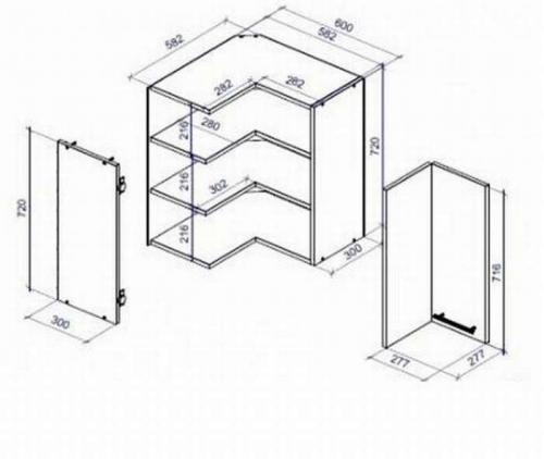 Стандартные кухонные модули. Стандартные размеры кухонного гарнитура: советы по грамотной компоновке