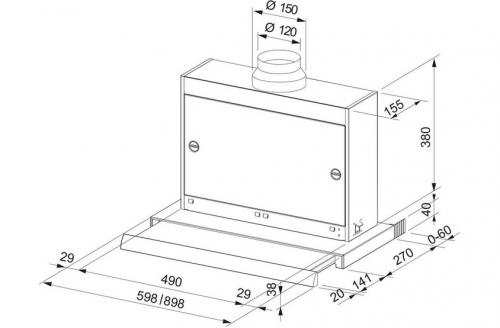 Стандартные размеры кухонных шкафов. Размеры кухонных шкафов, стандарты в зависимости от типа конструкции
