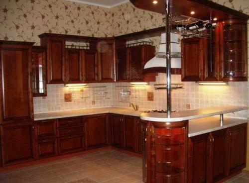 Барная стойка на кухне. Назначение и виды