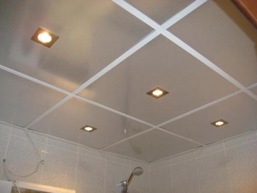 Потолок в ванной комнате: какой выбрать. Виды потолков для ванной комнаты