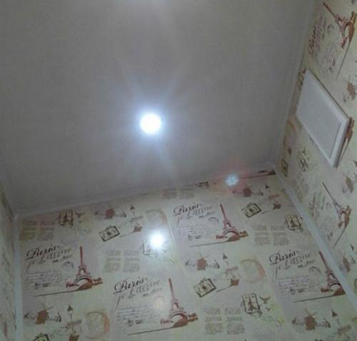 Потолок в туалете из пластиковых панелей. Пластиковый потолок в туалете своими руками