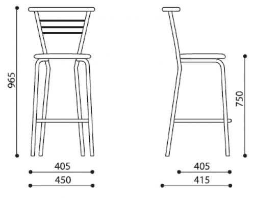 Стандартная высота стула. Разновидности стульев и их размеры