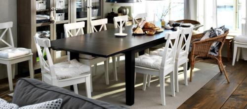 Высота обеденного стола икеа. Модели кухонных столов