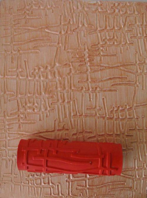 Какие виды украшений можно создать с помощью валиков для стеклообоев. Классификация валиков по фактурности готового рисунка