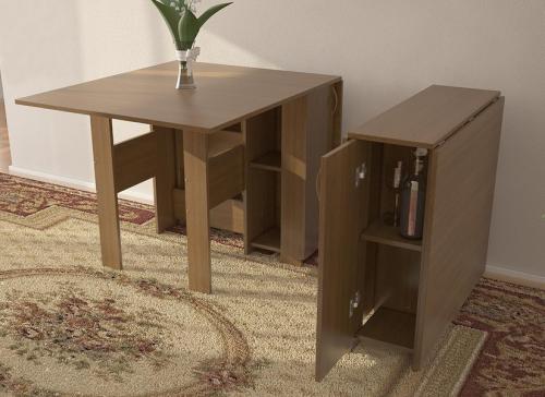 Вариативность размеров стола-книжки в зависимости от модели. Стандартные габариты столов-книжек 02