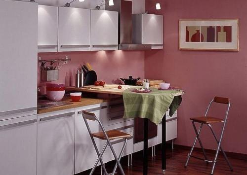 Барная стойка на кухне с полками. Способы размещения барной стойки на кухне небольшой площади