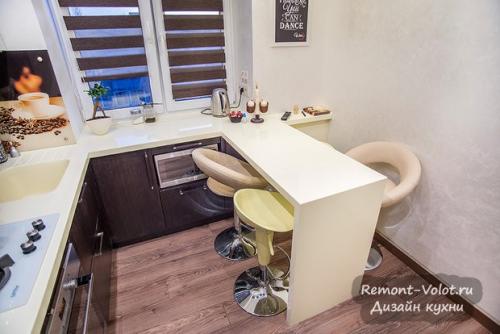 Все о барной стойке для кухни. Назначение и виды 35