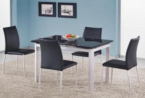 Черный обеденный стол в интерьере. Плюсы и минусы