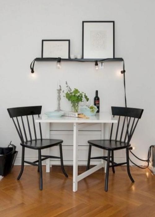 Оптимальные размеры обеденного стола. Стандартные размеры кухонного стола: ширина и глубина изделия 03