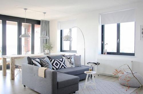 Сочетание серого цвета с другими цветами. Использование серого цвета в интерьере