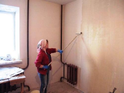 Можно ли начать покраску walls, если стеклообои не полностью высохли. Правила покраски