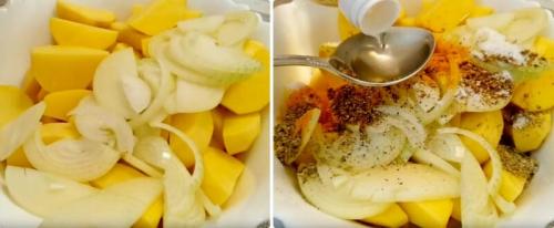 Курица в духовке кусочками с картошкой. Курица с картошкой в духовке — 13 самых вкусных рецептов запекания