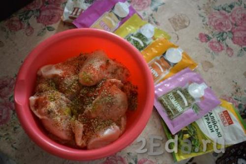 Курица запеченная в духовке кусочками. Курица кусочками с картошкой в духовке — самый вкусный рецепт 07