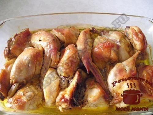 При какой температуре запекать курицу кусочками в духовке. Курица запеченная в духовке (кусочками)