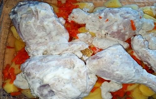 Курица запеченная в духовке кусочками. Курица кусочками с картошкой в духовке — самый вкусный рецепт