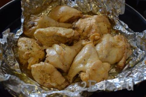 Курица запеченная в духовке кусочками. Курица кусочками с картошкой в духовке — самый вкусный рецепт 13