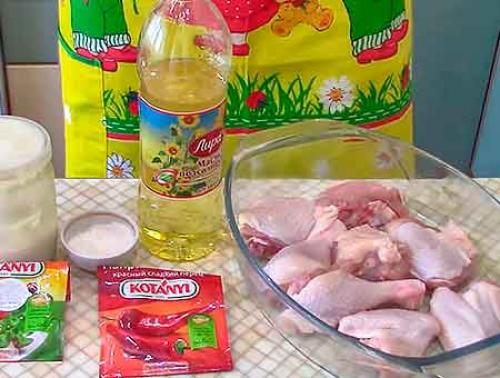 Курица в духовке кусочками в сметане. Курица в сметане в духовке в сливочном маринаде