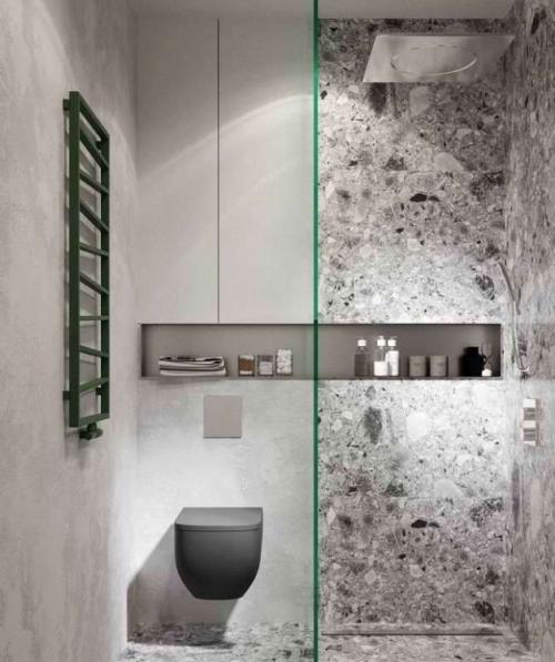 Бюджетный ремонт ванной своими руками. Отделка стен 03 Бюджетный ремонт ванной своими руками. Отделка стен 03