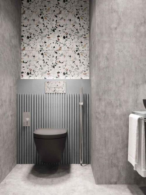 Бюджетный ремонт ванной своими руками. Отделка стен 04 Бюджетный ремонт ванной своими руками. Отделка стен 04