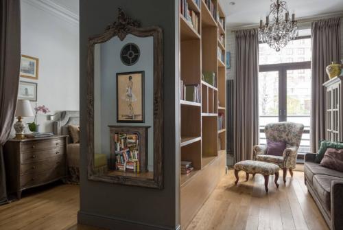 Бюджетное зонирование однокомнатной квартиры. Зонирование однокомнатной квартиры: 50+ фото лучших решений