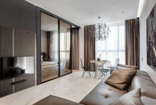 Бюджетное зонирование однокомнатной квартиры. Зонирование однокомнатной квартиры: 50+ фото лучших решений