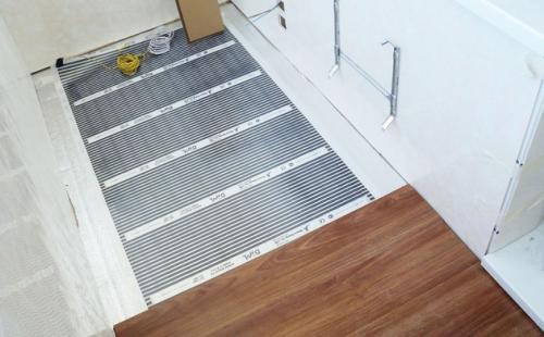 Устройство теплого пола в деревянном доме под плитку. Сухой монтаж в деревянном доме