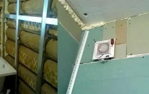 Укладка плитки в доме из бруса. Подготовка стен к отделке