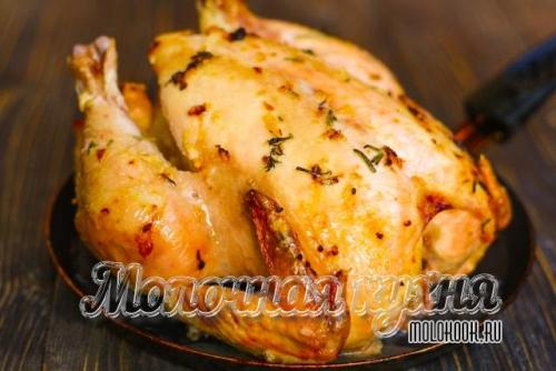 Курица на соли с чесноком. Вкусная курочка с лимоном на противне с солью – обалденная хрустящая корочка