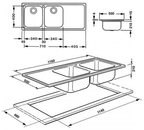 Топ-7 напольных раковин 2025: что выбрать для вашей кухни 08