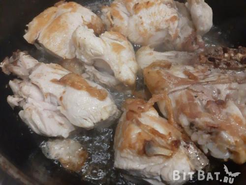 Курица с корочкой на сковороде. Открытый пирог на сковороде за 30 минут 37