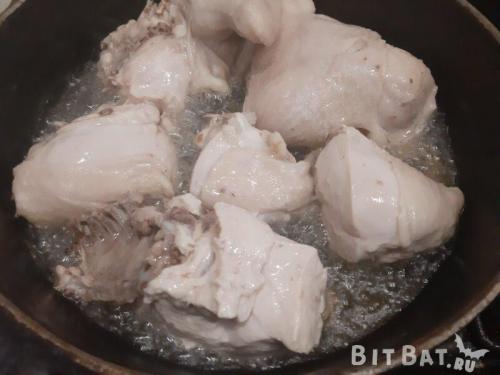 Курица с корочкой на сковороде. Открытый пирог на сковороде за 30 минут 36