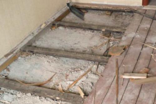 Как положить плитку на старый деревянный пол. Подготовка деревянных полов под укладку плитки