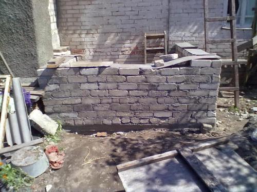 Как пристроить туалет к частному дому. Строительство пристройки для ванной в частном доме. Часть 1