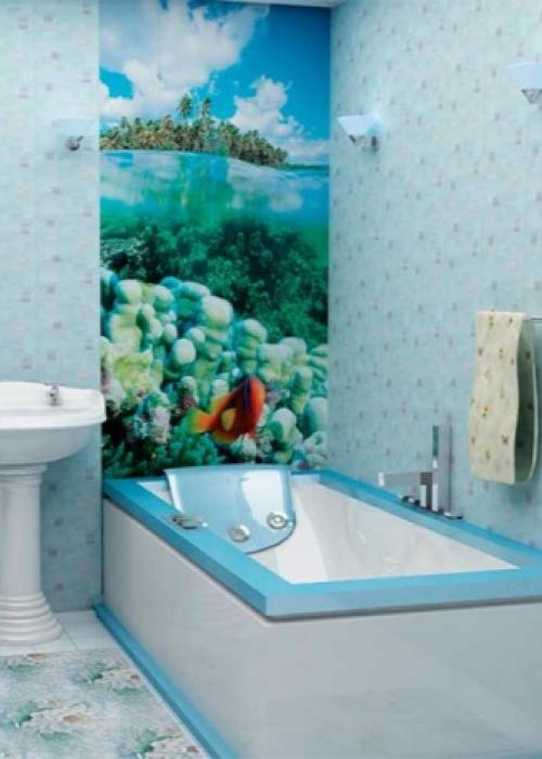 Отделка туалета пластиковыми панелями. Тонкости отделки туалета пластиковыми панелями 02