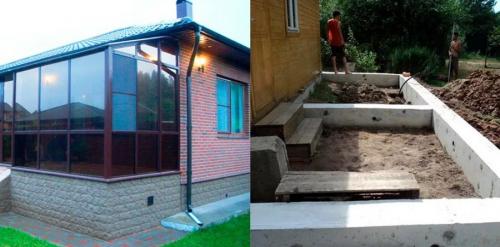 Из сезонной веранды во всесезонную террасу. Закрытая зимняя веранда пристроенная к дому: все, что нужно знать