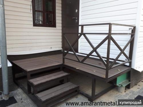 Как сделать металлическое крыльцо своими руками: простой способ 08