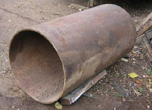 Печь для бани из трубы 530 горизонтальная чертеж. Вертикальная и горизонтальная печь для бани из трубы — делаем своими руками