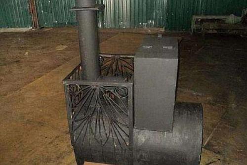 Печь для бани из трубы 530 горизонтальная чертеж. Вертикальная и горизонтальная печь для бани из трубы — делаем своими руками
