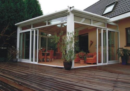 Как утеплить и остеклить террасу своими руками.. Остекление на ПВХ профилях 03