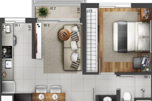 Маленькая кухня, совмещенная с гостинной в хрущевке. Плюсы и минусы объединения пространства