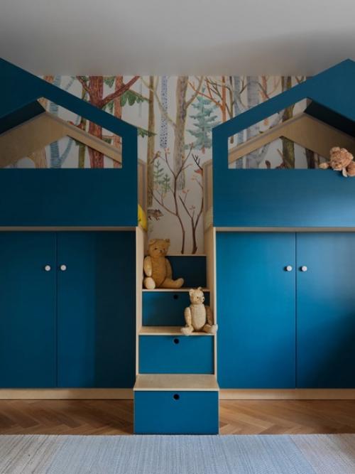 Невероятно уютный интерьер пятикомнатной квартиры, площадью: 134 кв. 05