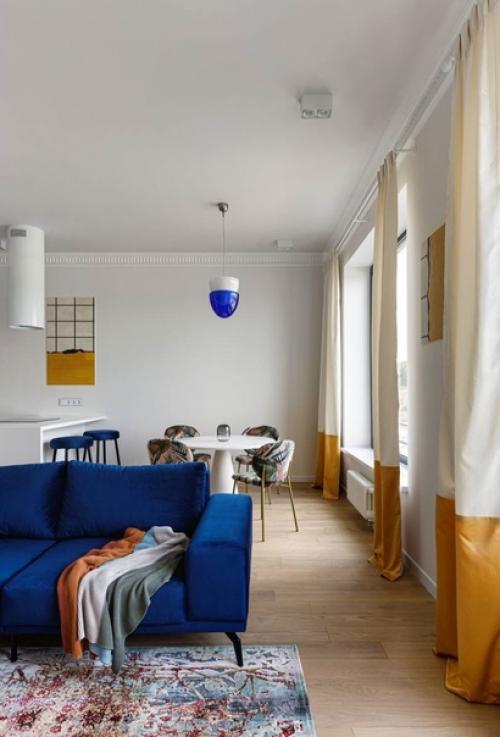 Эффектный и оригинальный современный интерьер, который будет актуален долгое время. 01