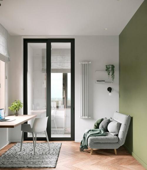 От светло-зеленых интерьеров исходит свежесть. 03